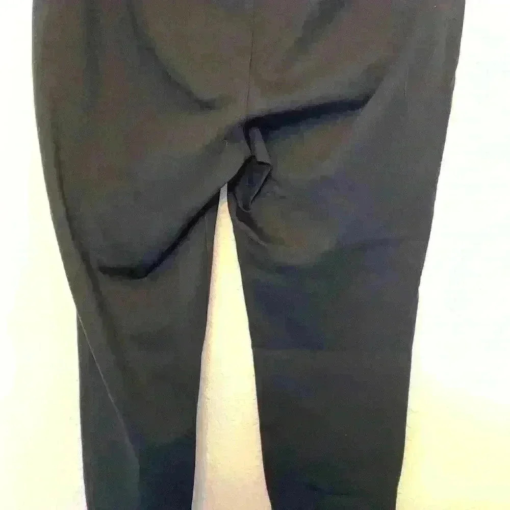 Eileen Fisher black pull on pant sz M career business casual work pant skinny - Picture 6 of 9